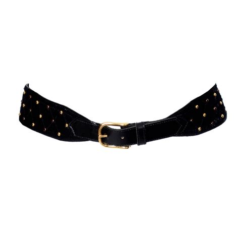 saint laurent ysl belt|vintage yves Saint Laurent belt.